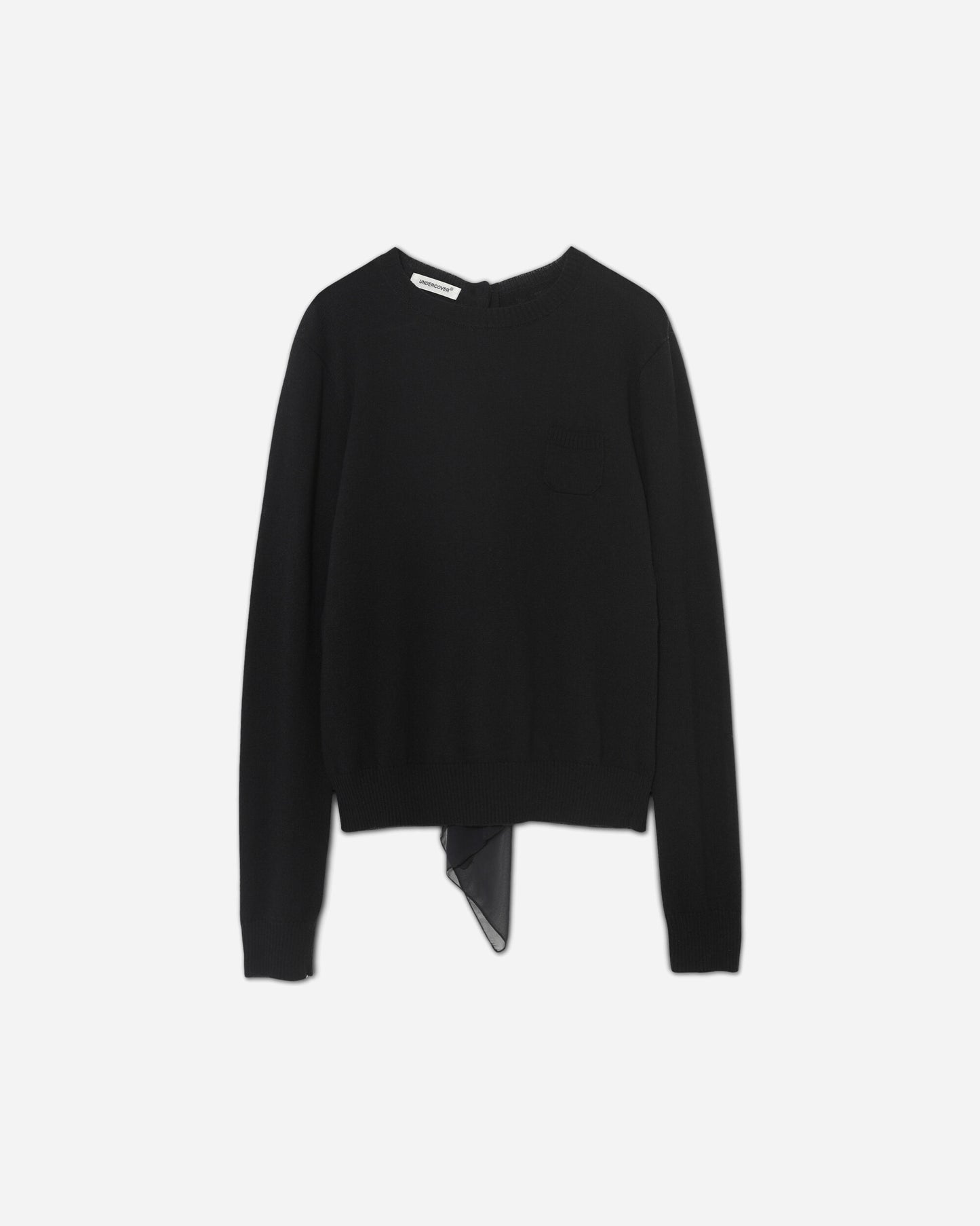 Undercover Knit Black Knitwears Sweaters UP1F1902 BLACK