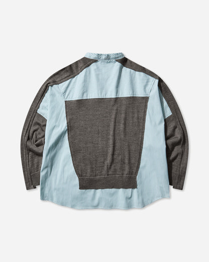 Undercover Wmns Knit Gray/Brown Knitwears Sweaters UP2E1903-2 2