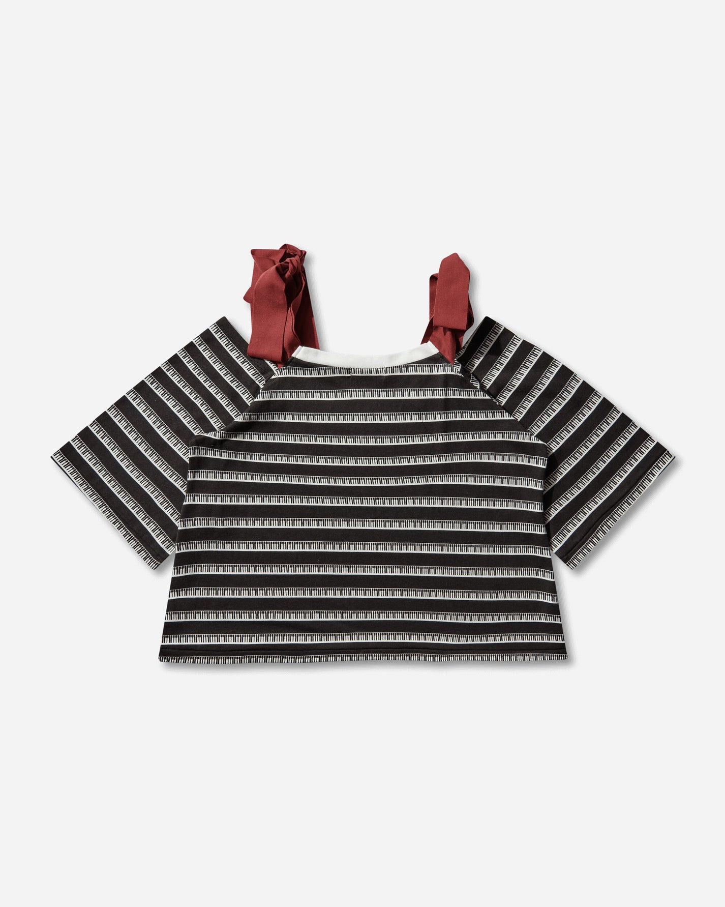 Undercover C/S Blk Border T-Shirts Top UP1F1811-1 BLKBORDER