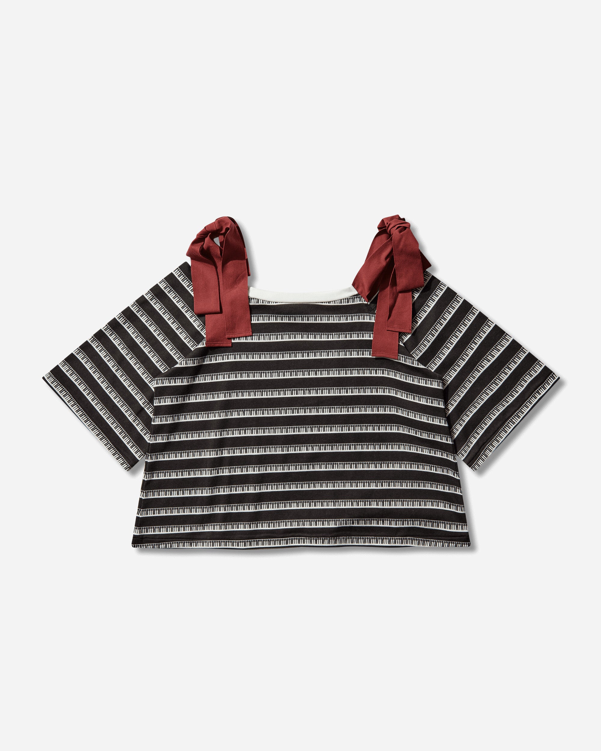 Undercover C/S Blk Border T-Shirts Top UP1F1811-1 BLKBORDER