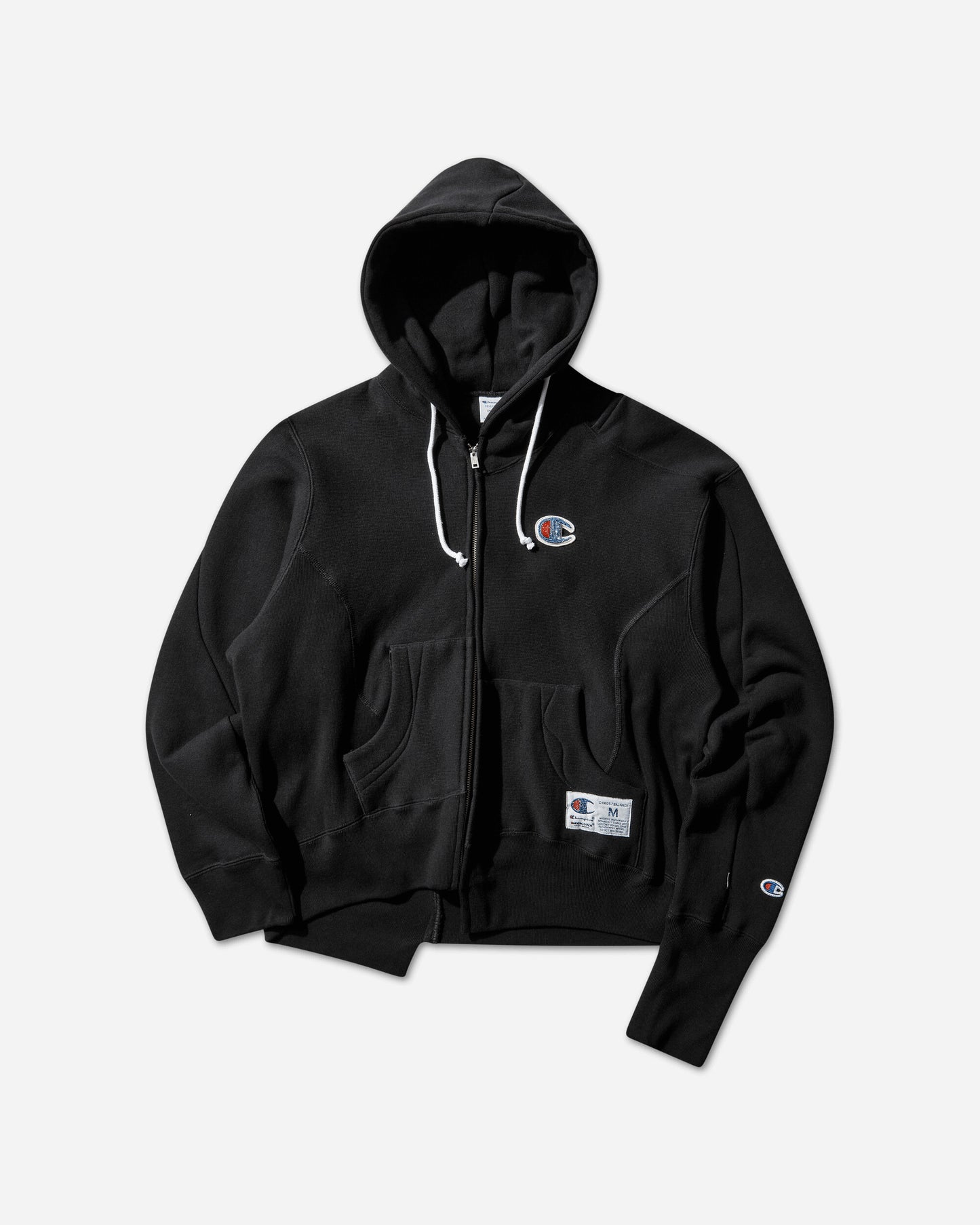 Undercover Uc X Champion Hoodie Black Sweatshirts Zip-Ups UC2E1802-1 002