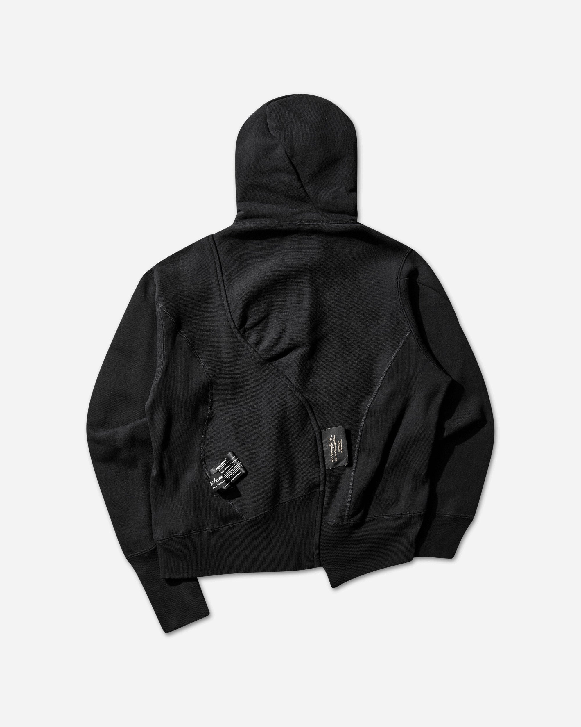 Undercover Uc X Champion Hoodie Black Sweatshirts Zip-Ups UC2E1802-1 002