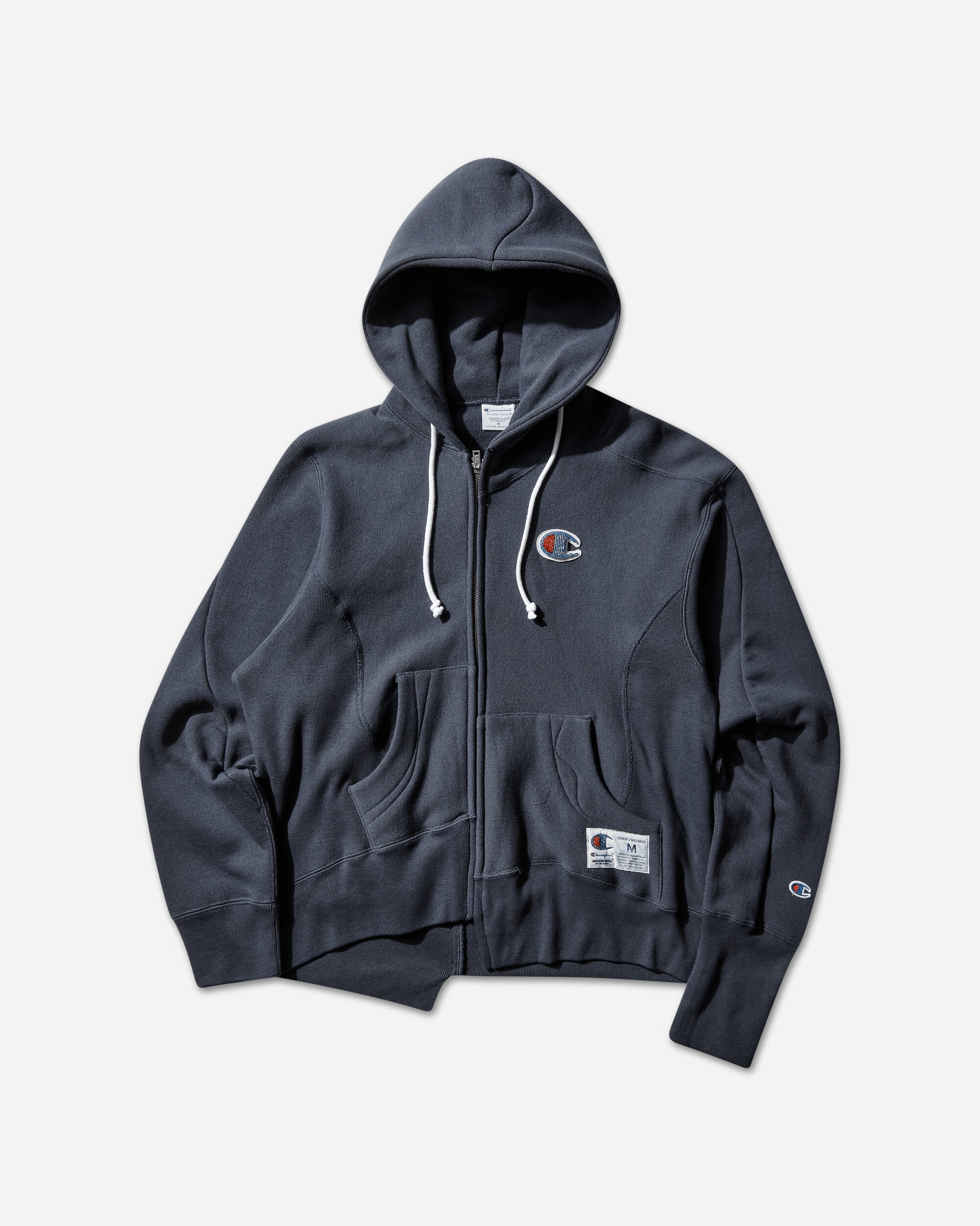 Undercover Uc X Champion Hoodie Navy Sweatshirts Zip-Ups UC2E1802-1 001