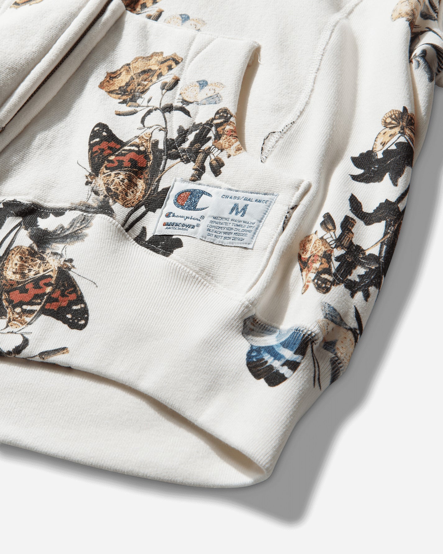 Undercover Uc X Champion Hoodie Ivory Base Sweatshirts Zip-Ups UC2E1802-2 001