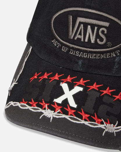 Vans Aod Barbed Wire Cap Washed Black Hats Caps VN000RRBEMQ1