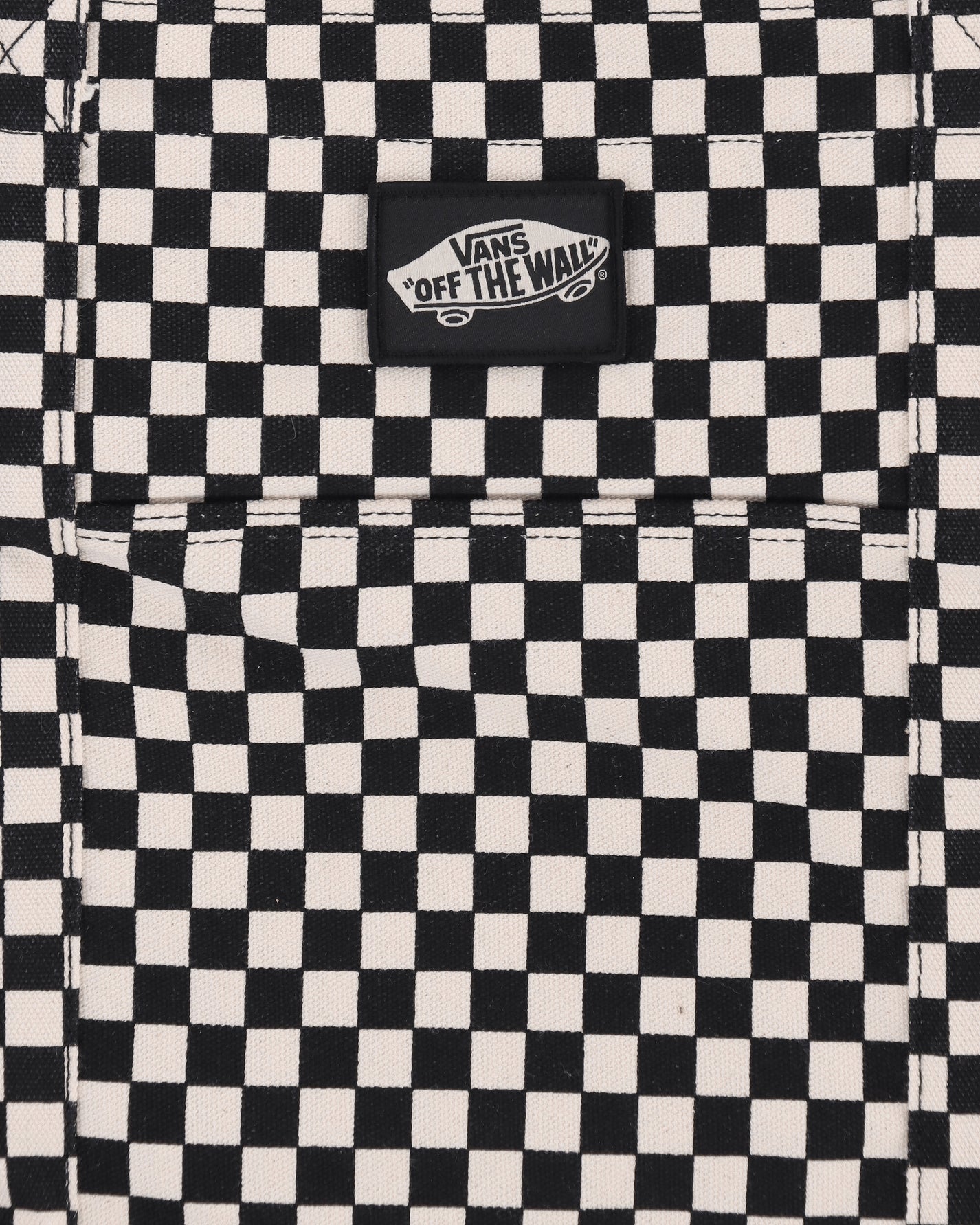 Vans Wmns Wm Tell All Zip Tote Checkerboard Bags and Backpacks Tote Bags VN0A5I1K7051