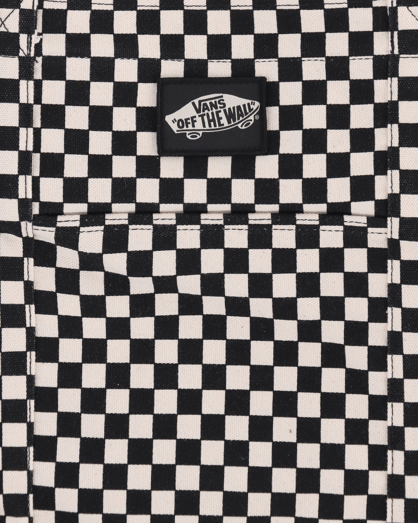 Vans Wmns Wm Tell All Zip Tote Checkerboard Bags and Backpacks Tote Bags VN0A5I1K7051