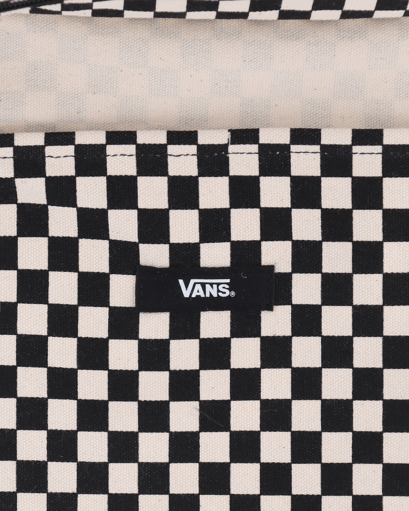 Vans Wmns Wm Tell All Zip Tote Checkerboard Bags and Backpacks Tote Bags VN0A5I1K7051