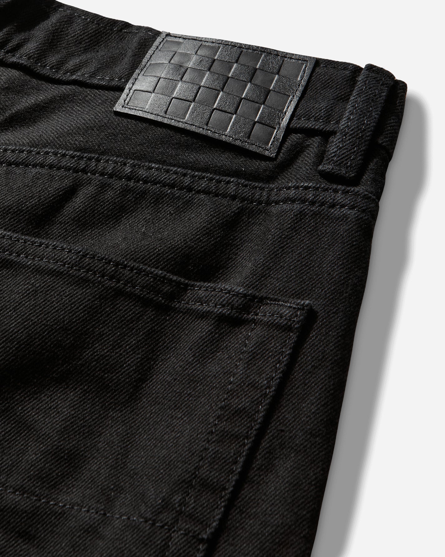 Vans Check-5 Baggy Denim Pant Black Pants Casual VN000PQHBLK1