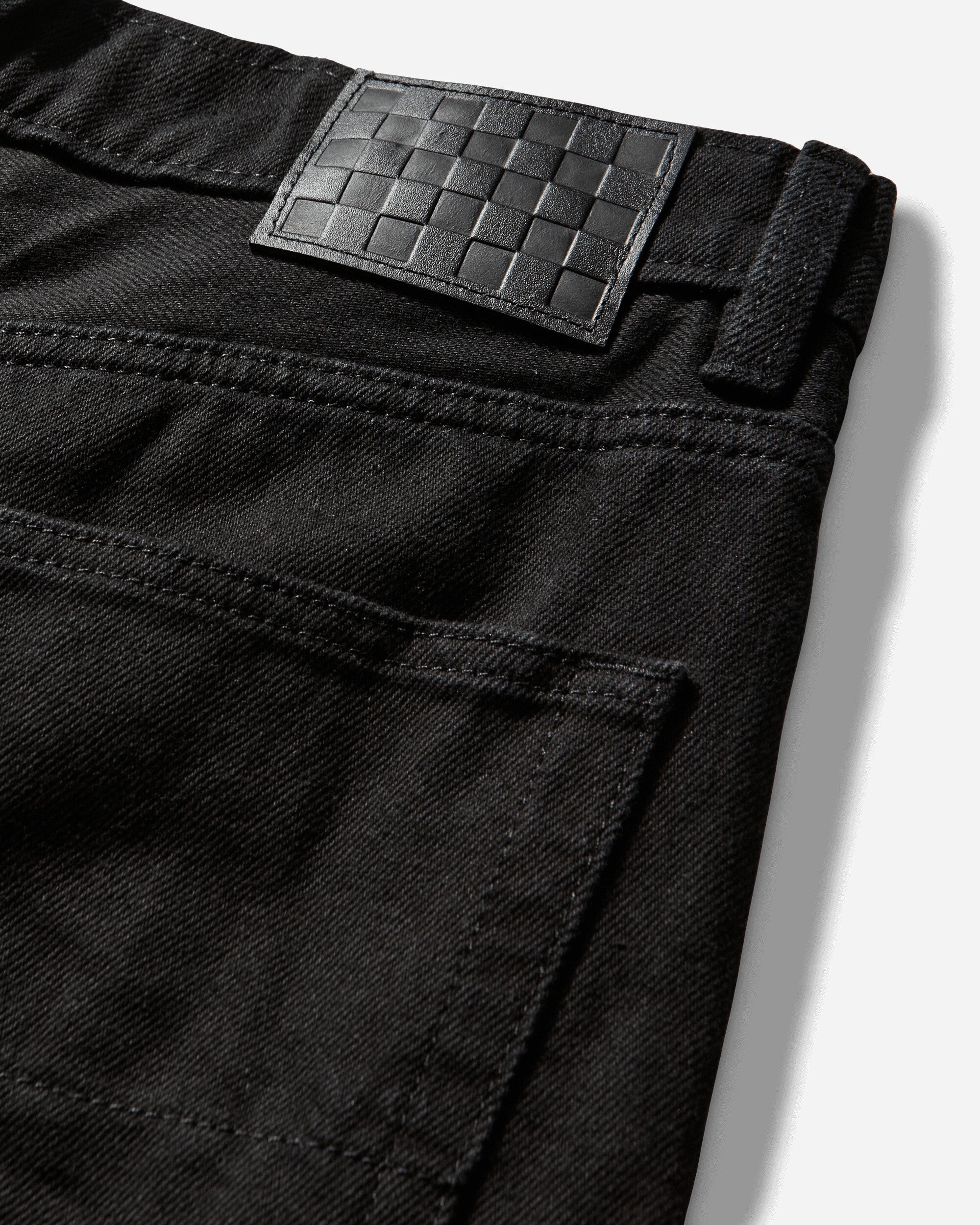 Vans Check-5 Baggy Denim Pant Black Pants Casual VN000PQHBLK1