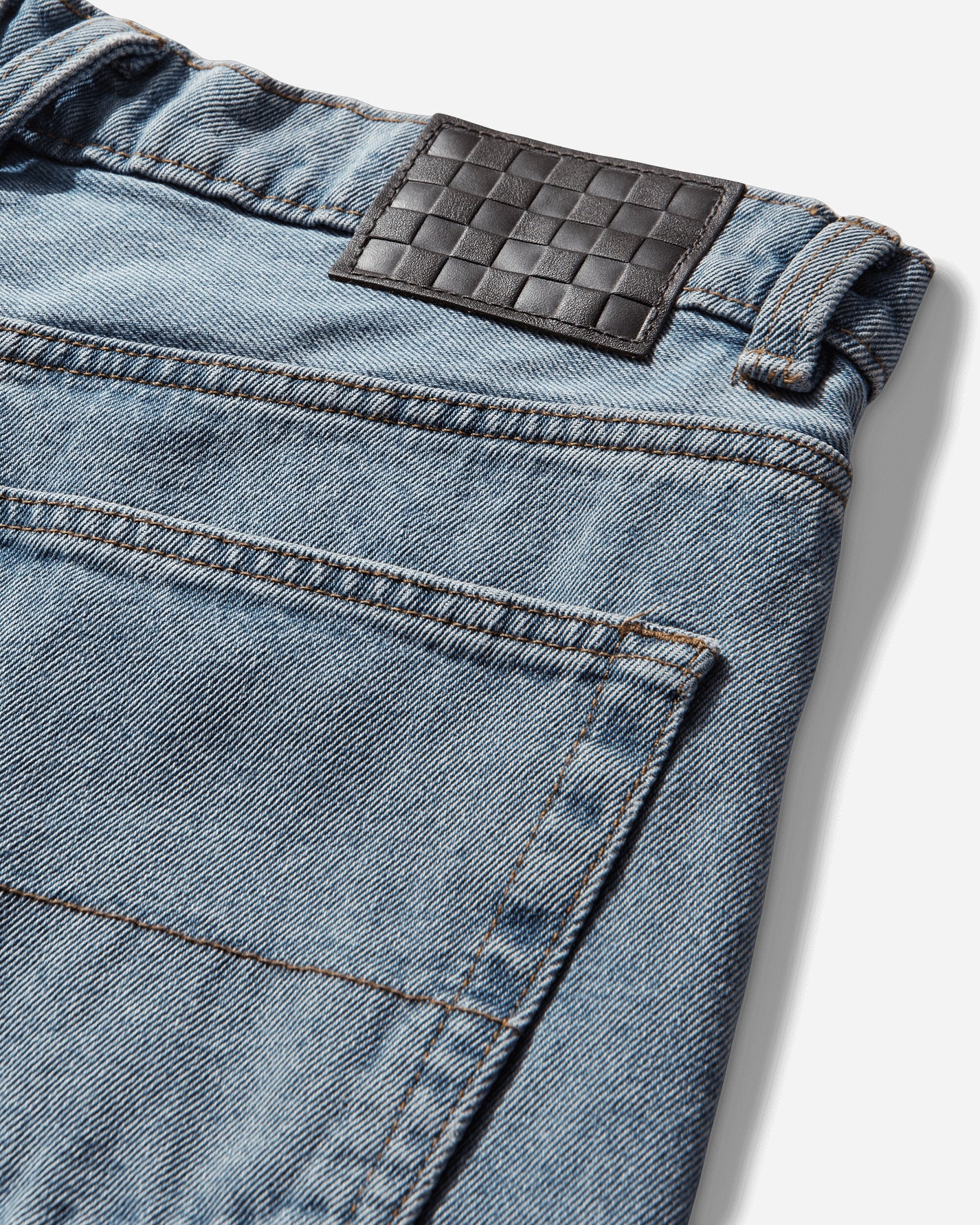 Vans Check-5 Loose Denim Pant Stonewash/Blue Pants Casual VN000PH6CDX1