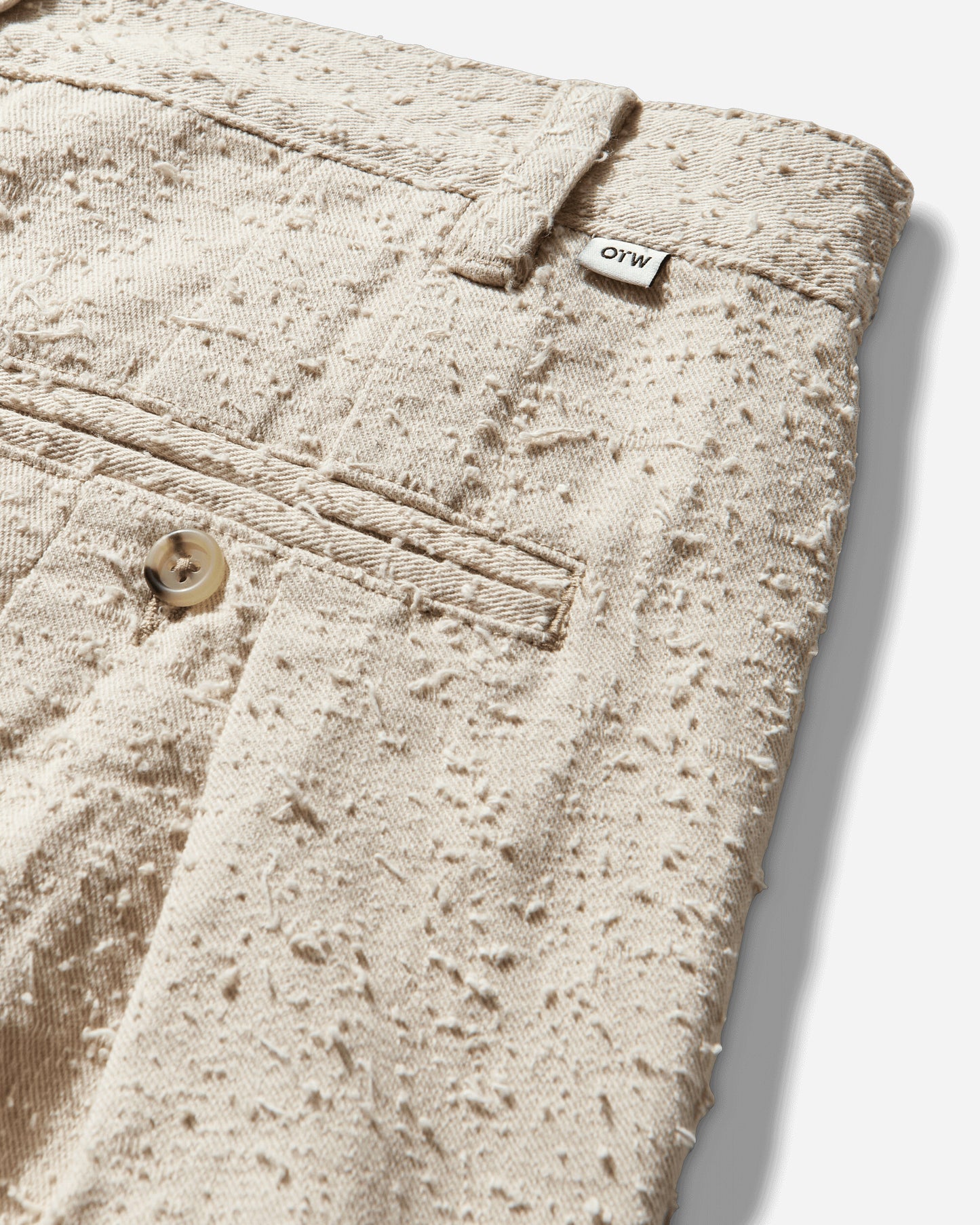 Vans Otw Back Pleated Trousers Creme Brule Pants Denim VN000TSACHW1