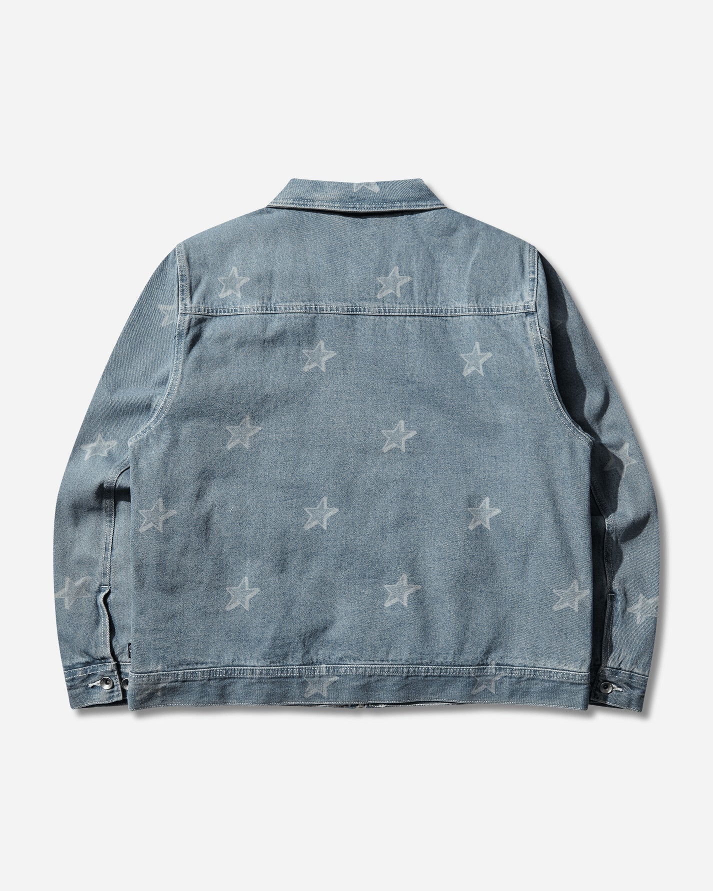 Vans Pomona Denim Station Jacket Stonewash/Blue Coats and Jackets Denim Jackets VN000T6QCDX1