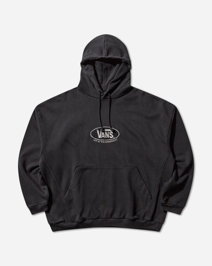 Vans Aod Oval Logo Hoodie Washed Black Sweatshirts Hoodies VN000RPZEMQ1