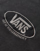 Vans Aod Oval Logo Hoodie Washed Black Sweatshirts Hoodies VN000RPZEMQ1