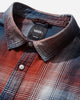 Vans Indigo Plaid Ls Woven Racing Red Coats and Jackets Jackets VN000T6XIZQ1