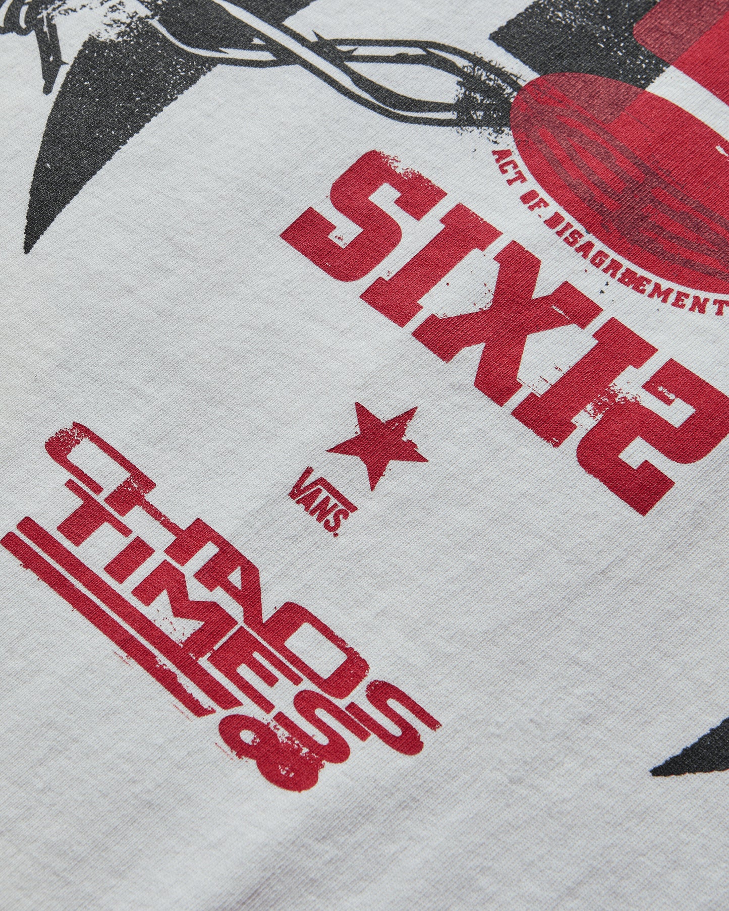 Vans Aod Hazard Ls Tee White T-Shirts Shortsleeve VN000RPWWHT1