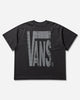 Vans Aodbrushed Logo Tee Washed Black T-Shirts Shortsleeve VN000TR2EMQ1