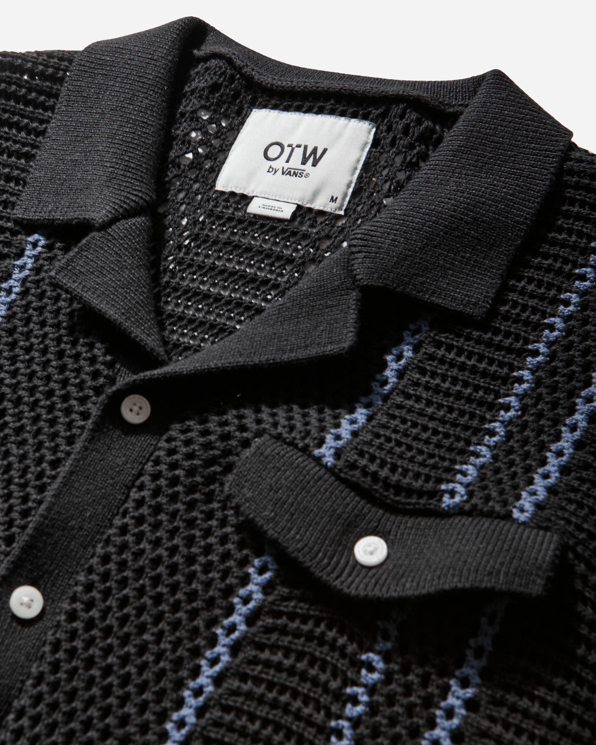 Vans Otw Cabana Ss Top Black Knitwears Sweaters VN000TS4BLK1