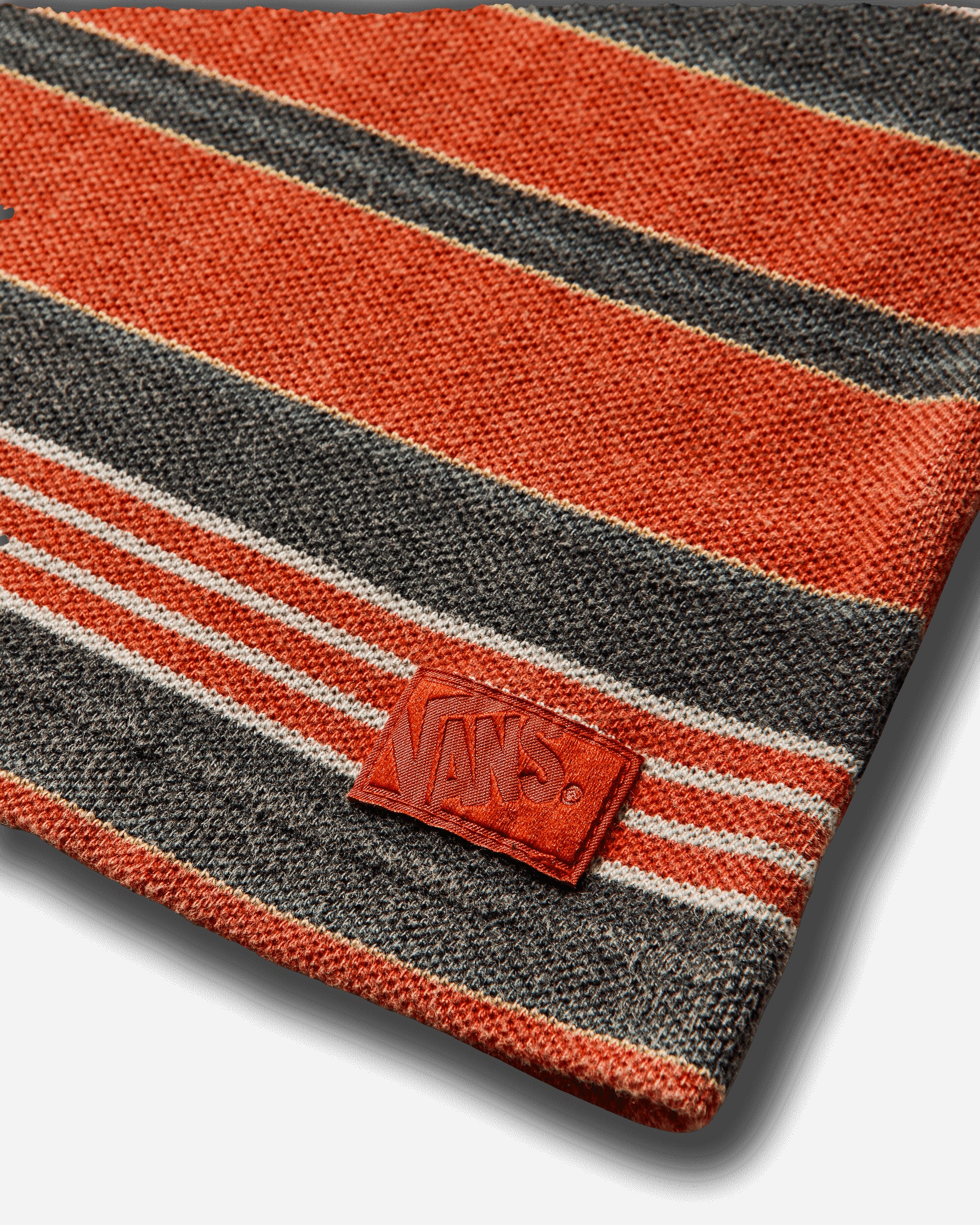 Vans Pique Stripe Ss Knit Racing Red Knitwears Sweaters VN000T6BIZQ1