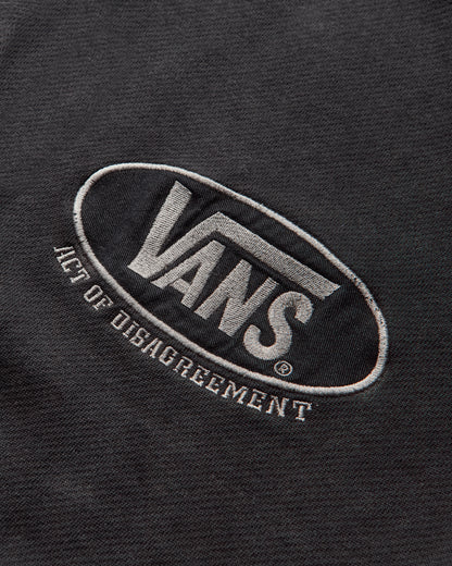 Vans Aod T Zipped Hoodie Washed Black Sweatshirts Zip-Ups VN000RSTEMQ1