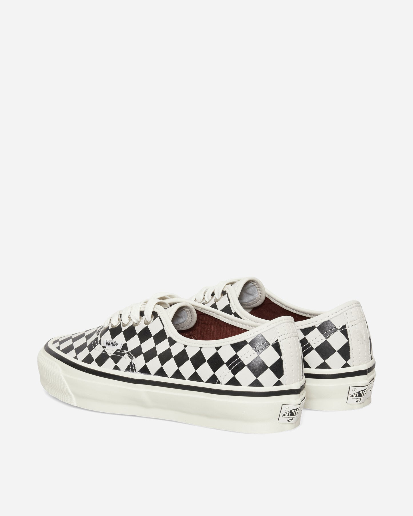 Vans Lx Authentic 44 Diamond Check Black/White Sneakers Low VN000D9NBA21