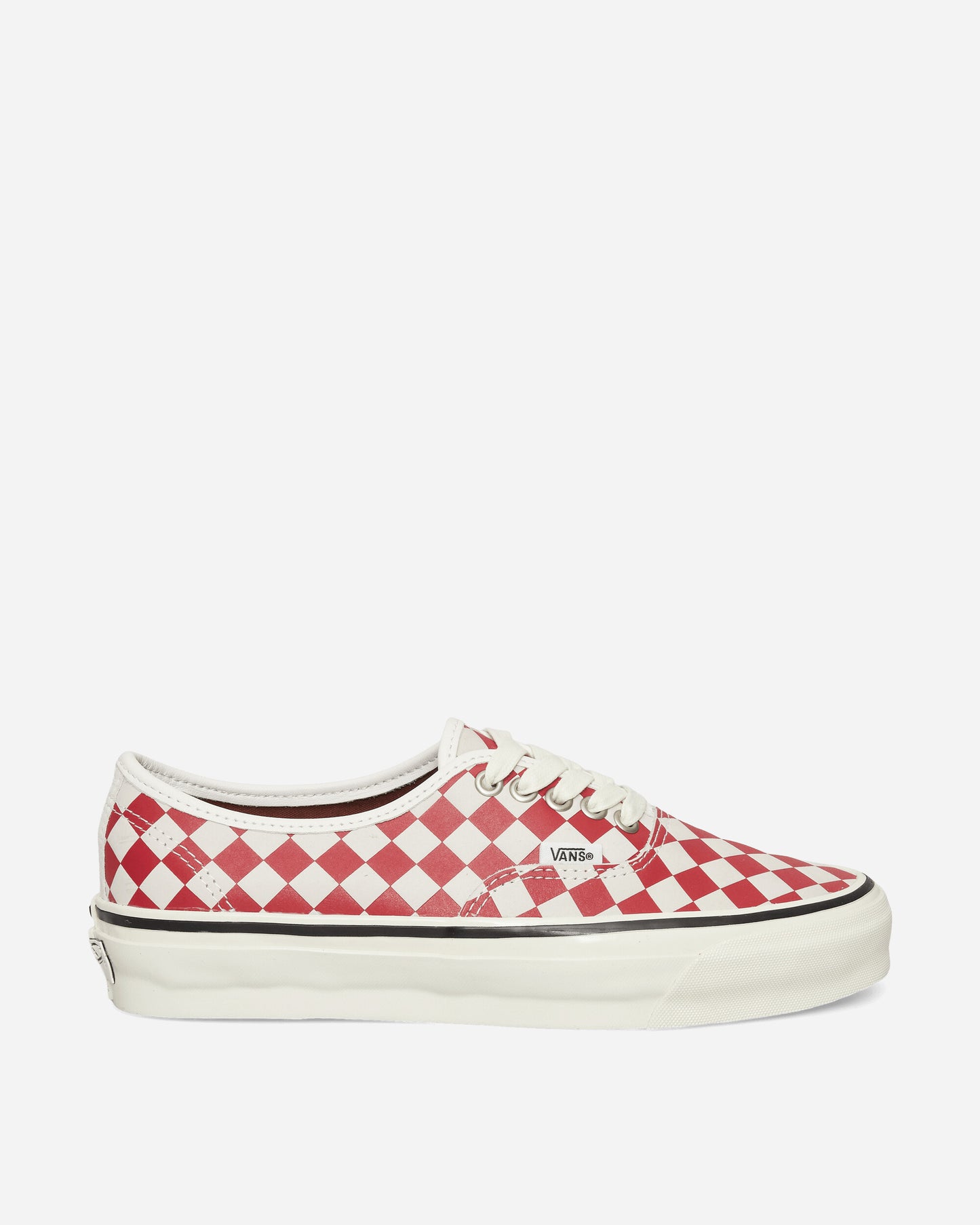 Vans Lx Authentic 44 Diamond Check Red/Marshmallow Sneakers Low VN000D9NCIS1