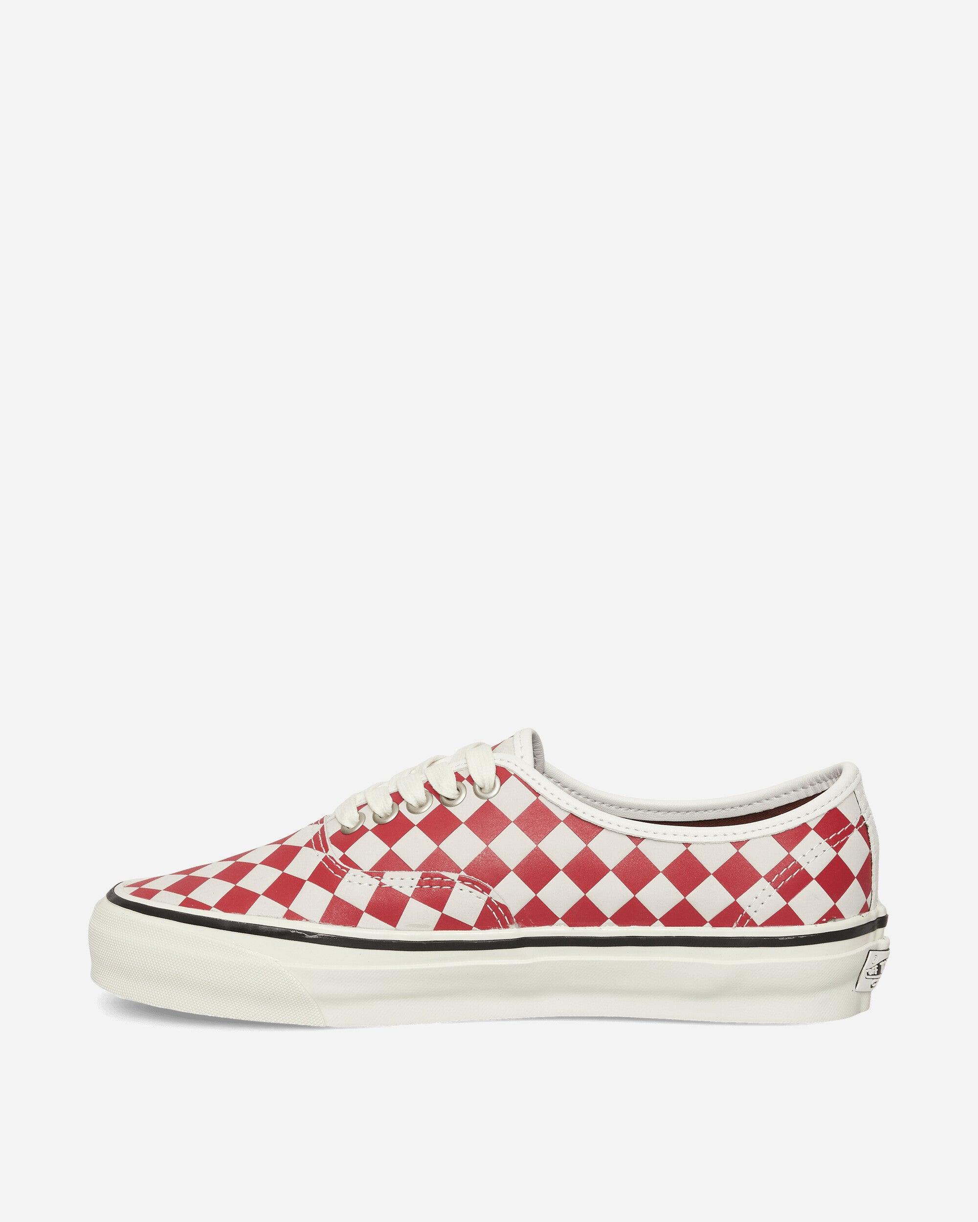 Vans Lx Authentic 44 Diamond Check Red/Marshmallow Sneakers Low VN000D9NCIS1