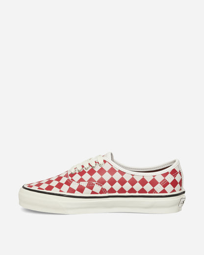 Vans Lx Authentic 44 Diamond Check Red/Marshmallow Sneakers Low VN000D9NCIS1