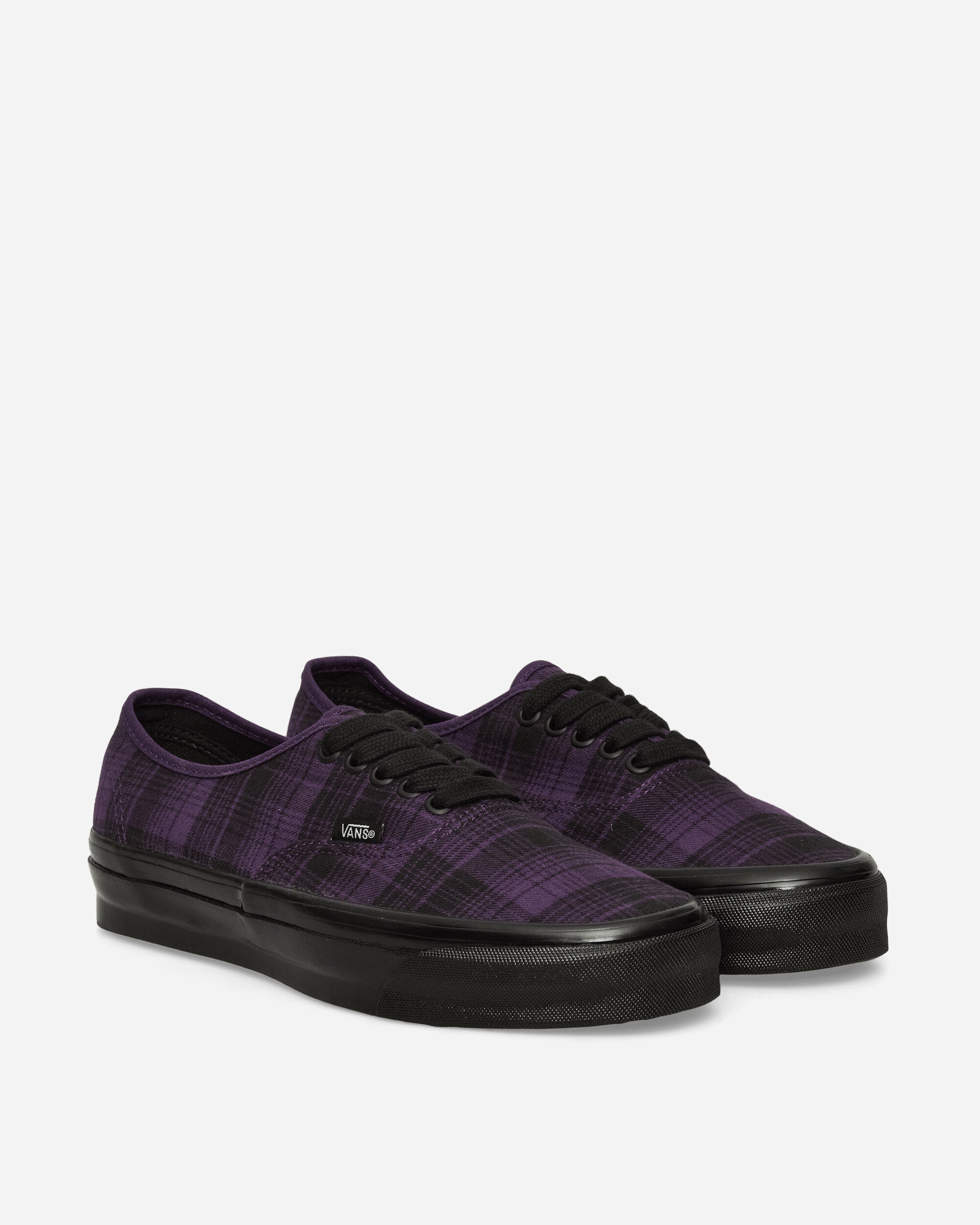 Vans Lx Authentic 44 Purple Plaid Sneakers Low VN000EBNQ451