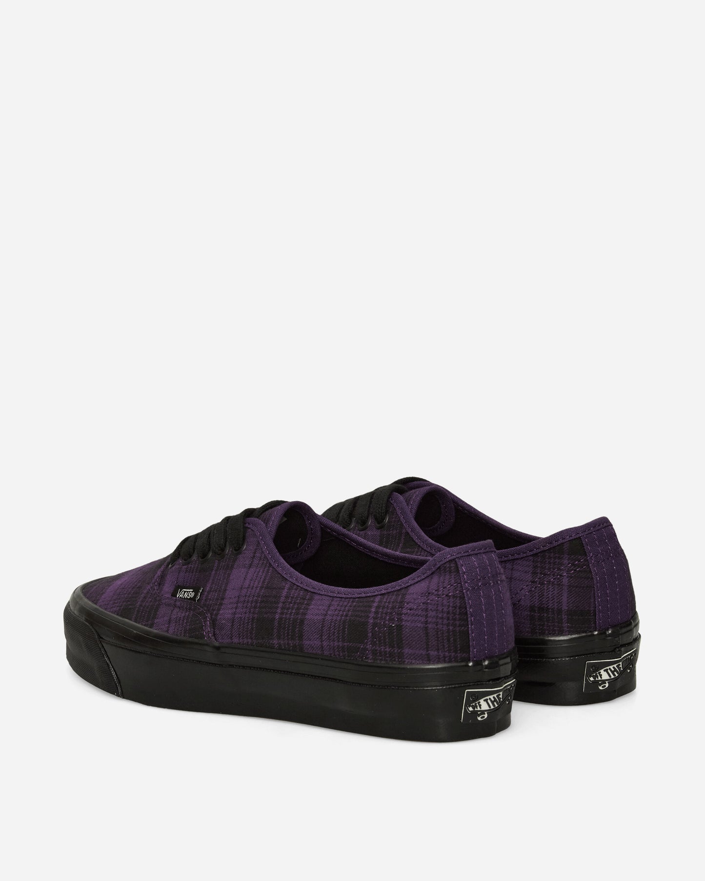 Vans Lx Authentic 44 Purple Plaid Sneakers Low VN000EBNQ451
