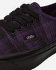 Vans Lx Authentic 44 Purple Plaid Sneakers Low VN000EBNQ451
