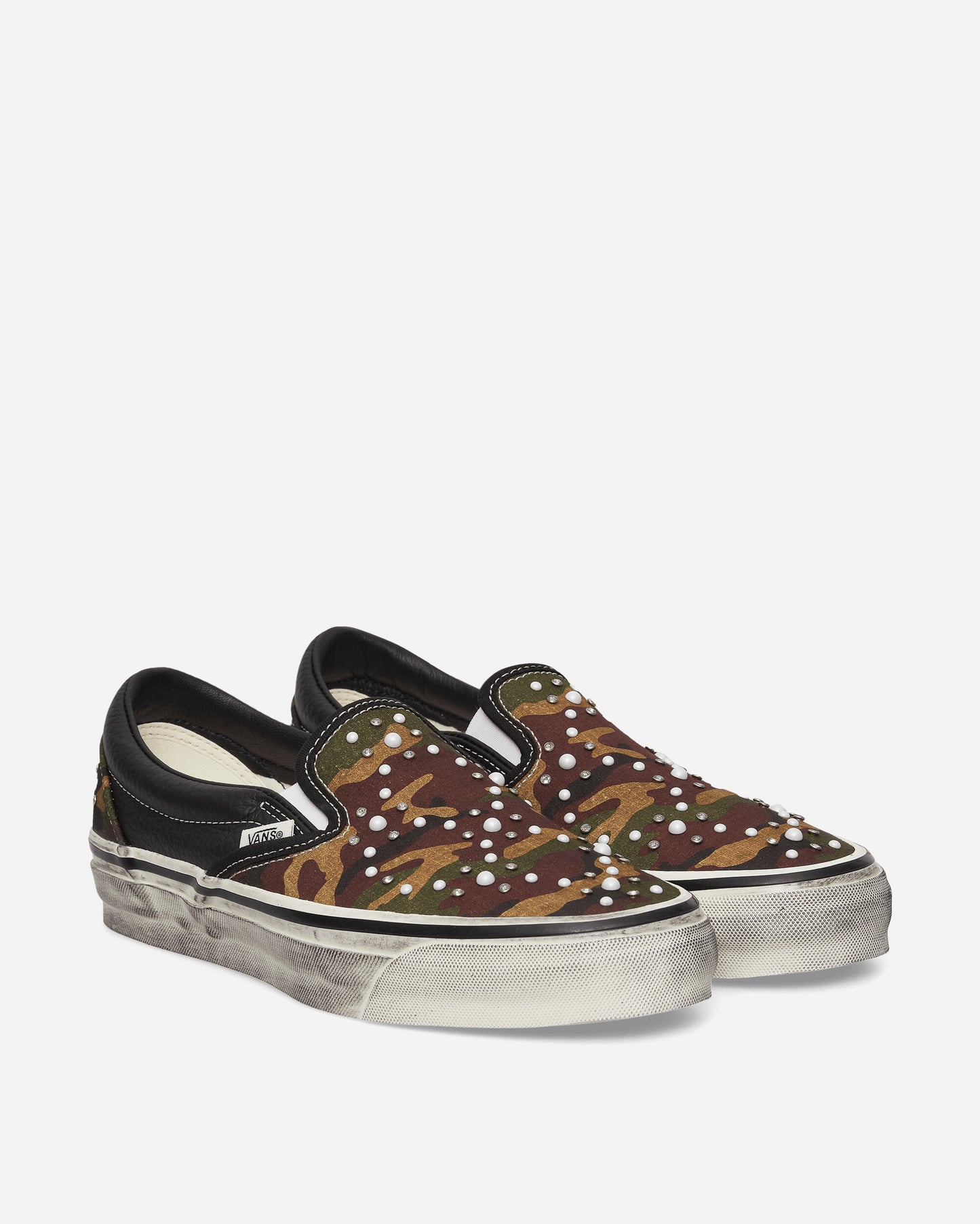Vans Lx Classic Slip-On 98 Pearlized Camo/Black Sneakers Slip-On VN000D9PCAK1