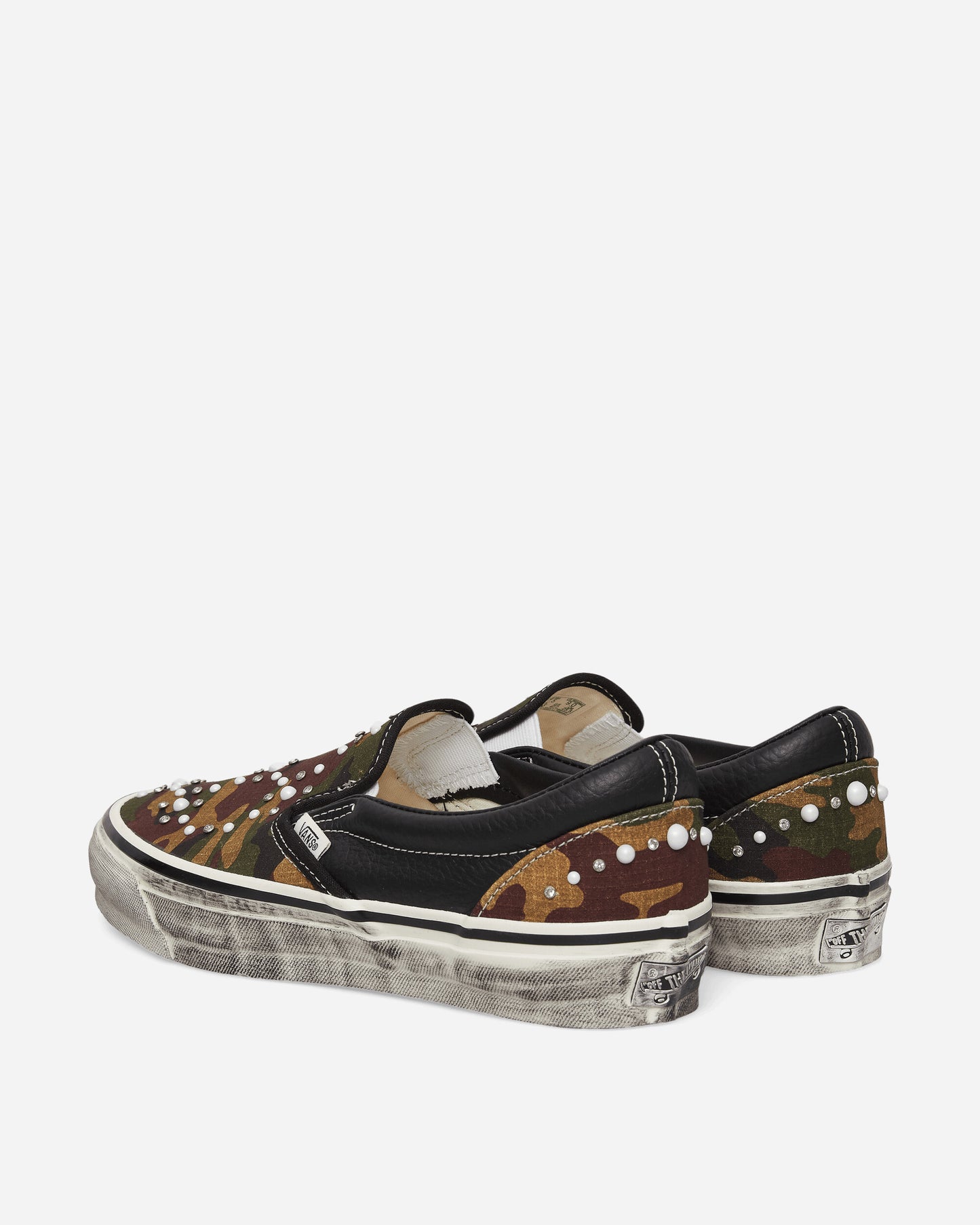 Vans Lx Classic Slip-On 98 Pearlized Camo/Black Sneakers Slip-On VN000D9PCAK1