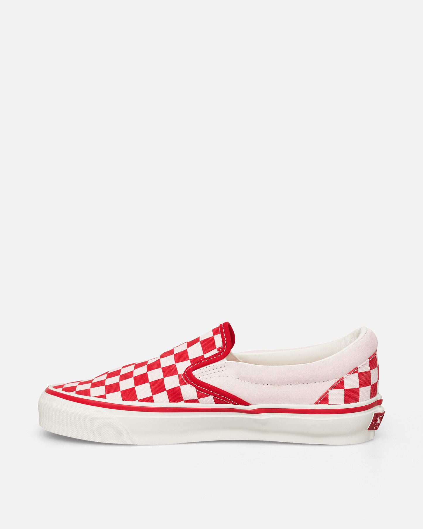 Vans Lx Classic Slipon 98 Racing Red Chec Sneakers Slip-On VN000E96W131
