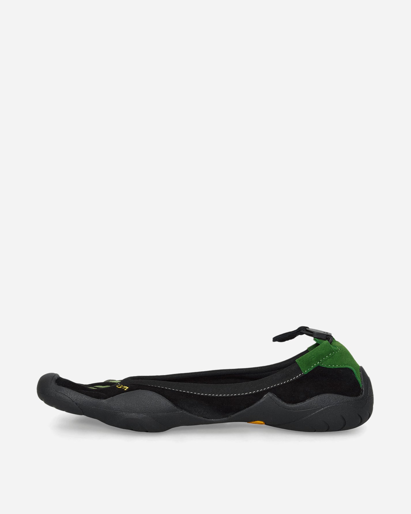 Vibram FiveFingers Wmns Classic Evo Black/Green Sandals and Slides Flat 26W1006P BLK