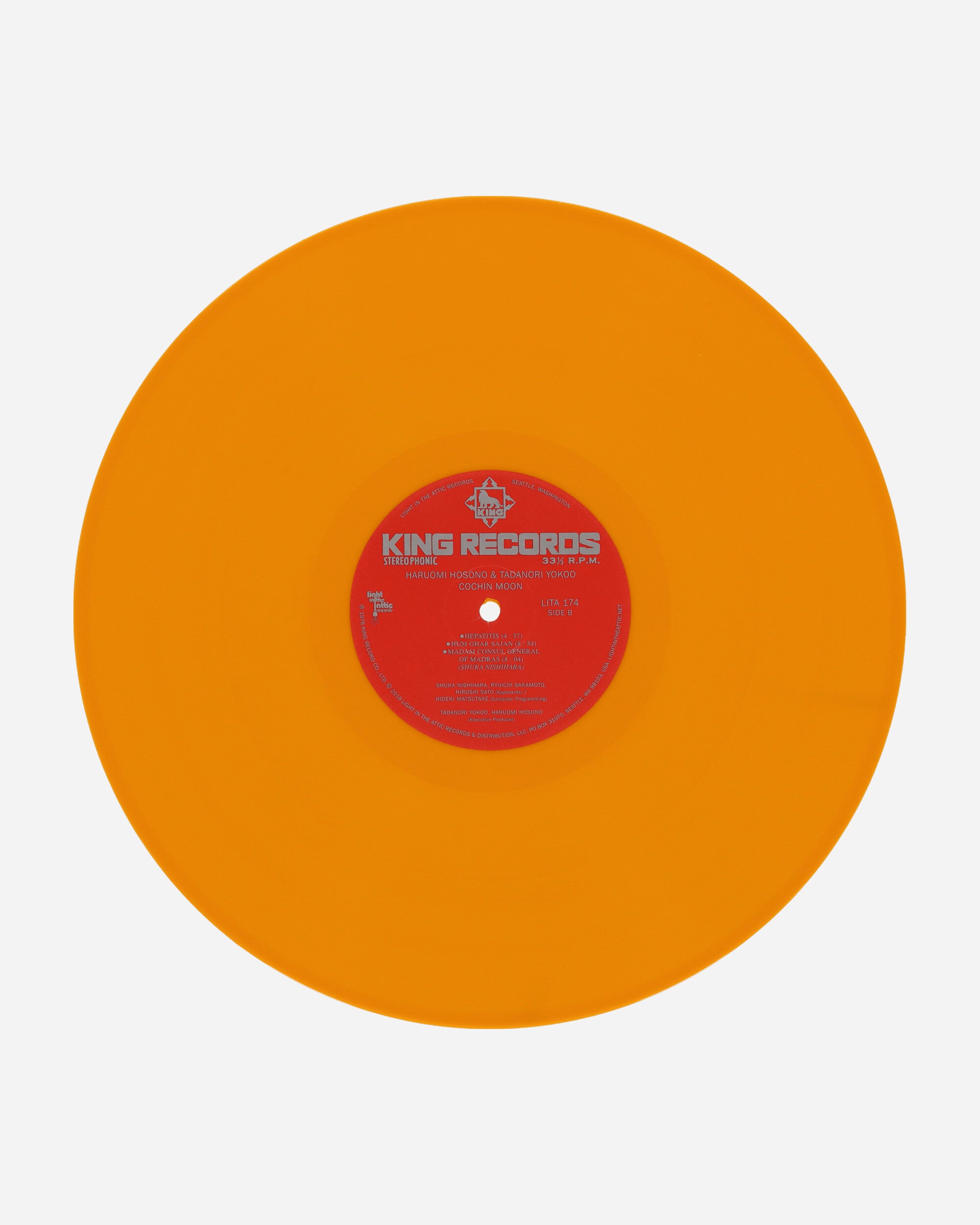 Vinyls Curated by Public Possession Haruomi Hosono - Cochin Moon - Opaque Yellow Wax Uslp Music Vinyls LITA174-1-1 001