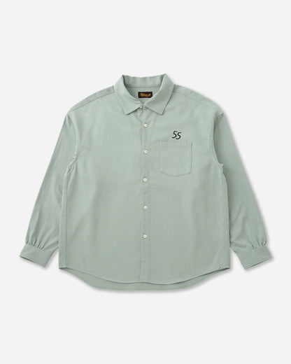 Visvim Motors Club Palmer L/S Lt.Green Shirts Longsleeve Shirt 0125305011004 2