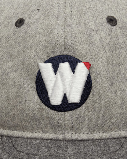 WTAPS T6M 05  Cap  Wony Flannel Gray Hats Caps 252HCDT-HT14 GRAY
