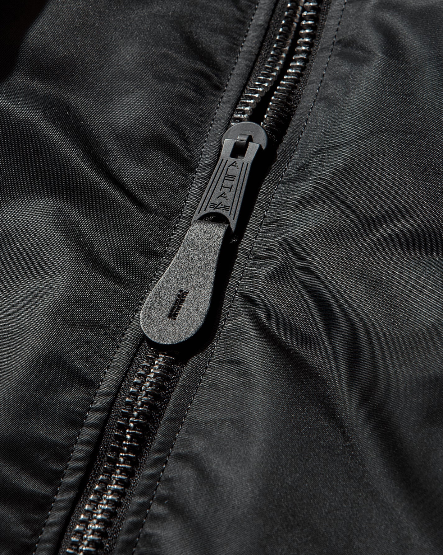 WTAPS Ma1 Core Spec Jacket  Nylon Twill Alpha Industries Black Coats and Jackets Bomber Jackets 252USALD-JKM01S BLACK