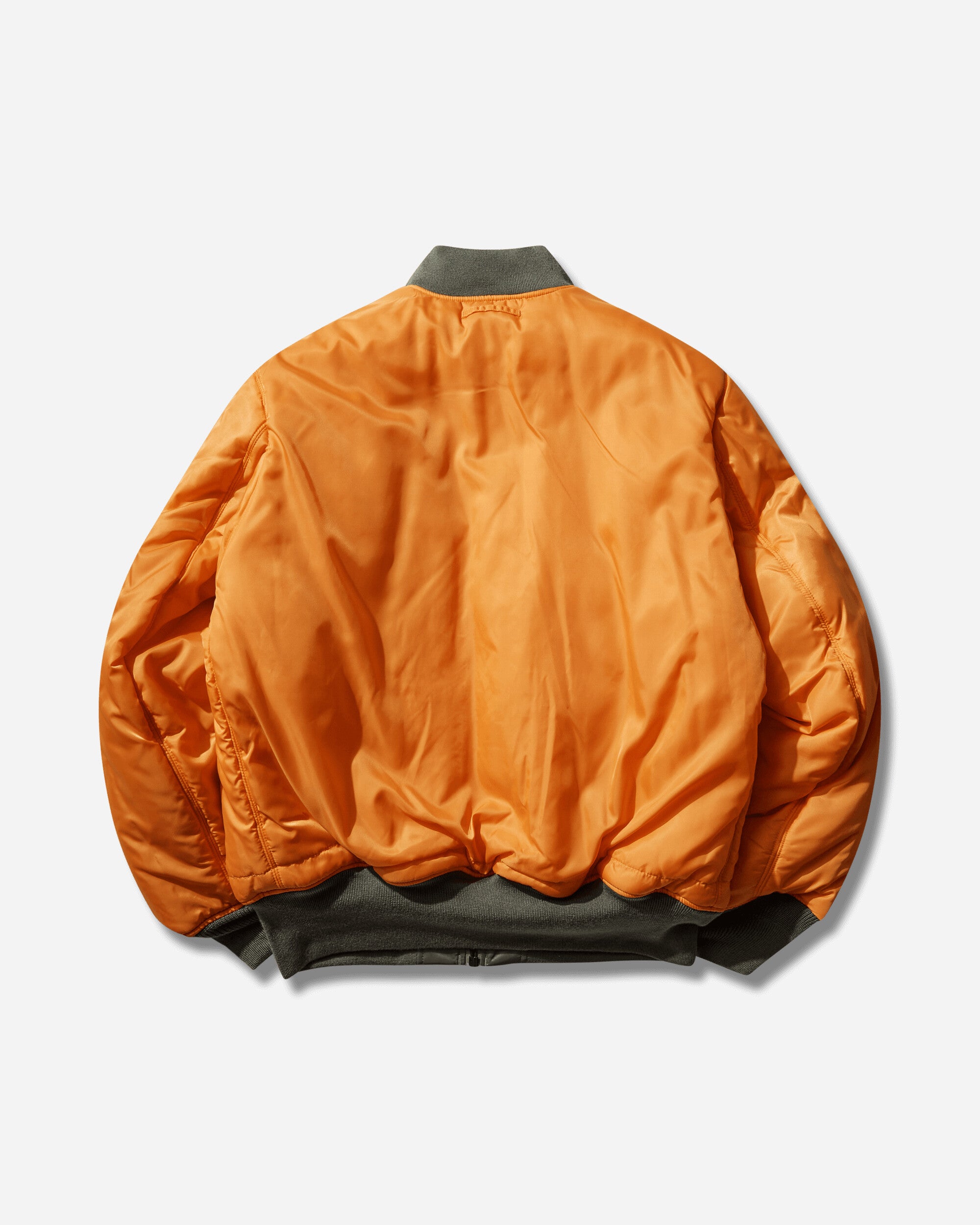 WTAPS Ma1 Core Spec Jacket  Nylon Twill Alpha Industries Olive Drab Coats and Jackets Bomber Jackets 252USALD-JKM01S OLIVE