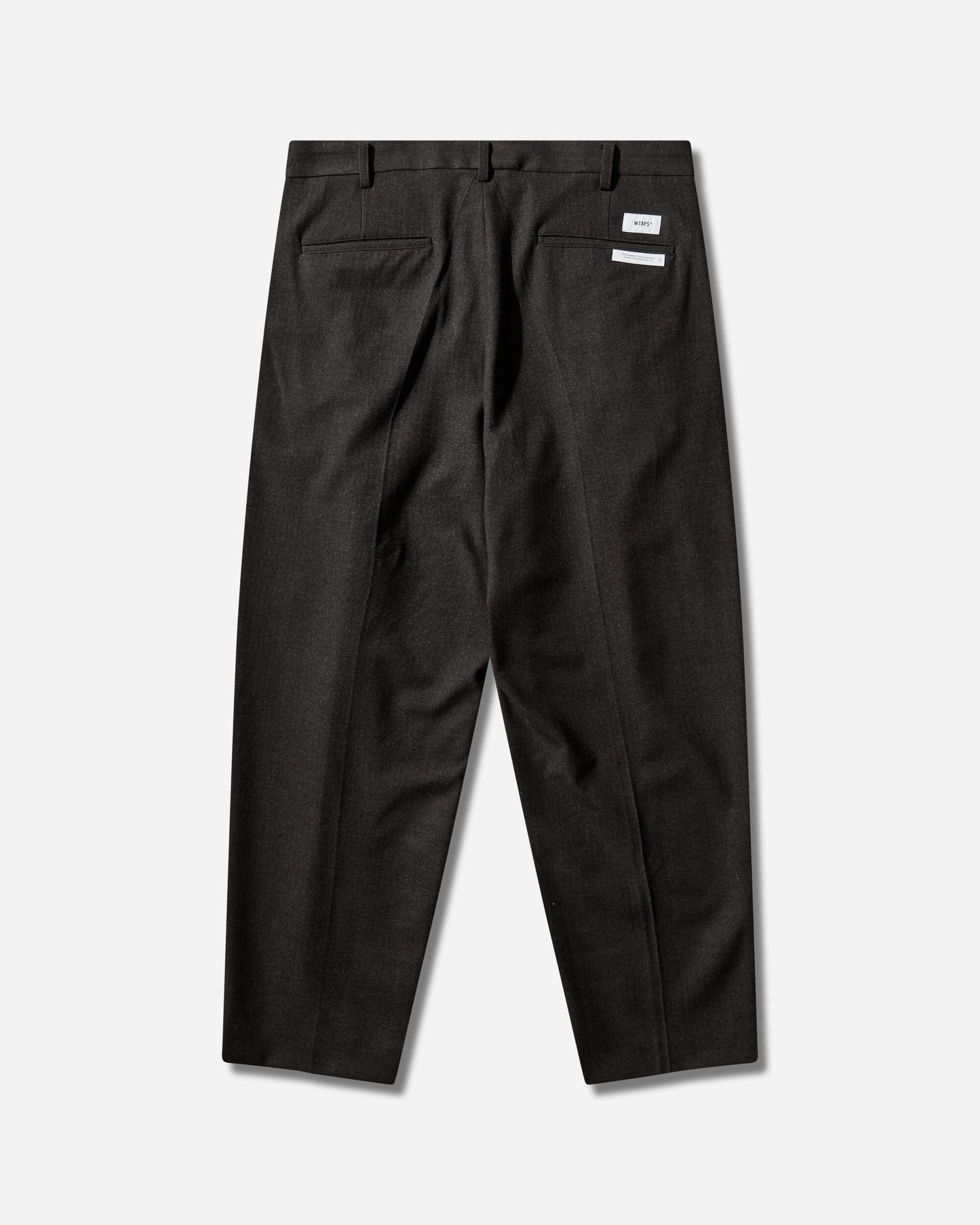 WTAPS Trdt1802  Trousers  Plry Herringbone Charcoal Pants Casual 252TQDT-PTM02 CHARCOAL
