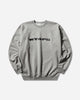 WTAPS Brick/Sweater/Cotton Ash Gray Sweatshirts Crewneck 252ATDT-CPM01S ASHGRAY