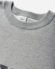 WTAPS Brick/Sweater/Cotton Ash Gray Sweatshirts Crewneck 252ATDT-CPM01S ASHGRAY