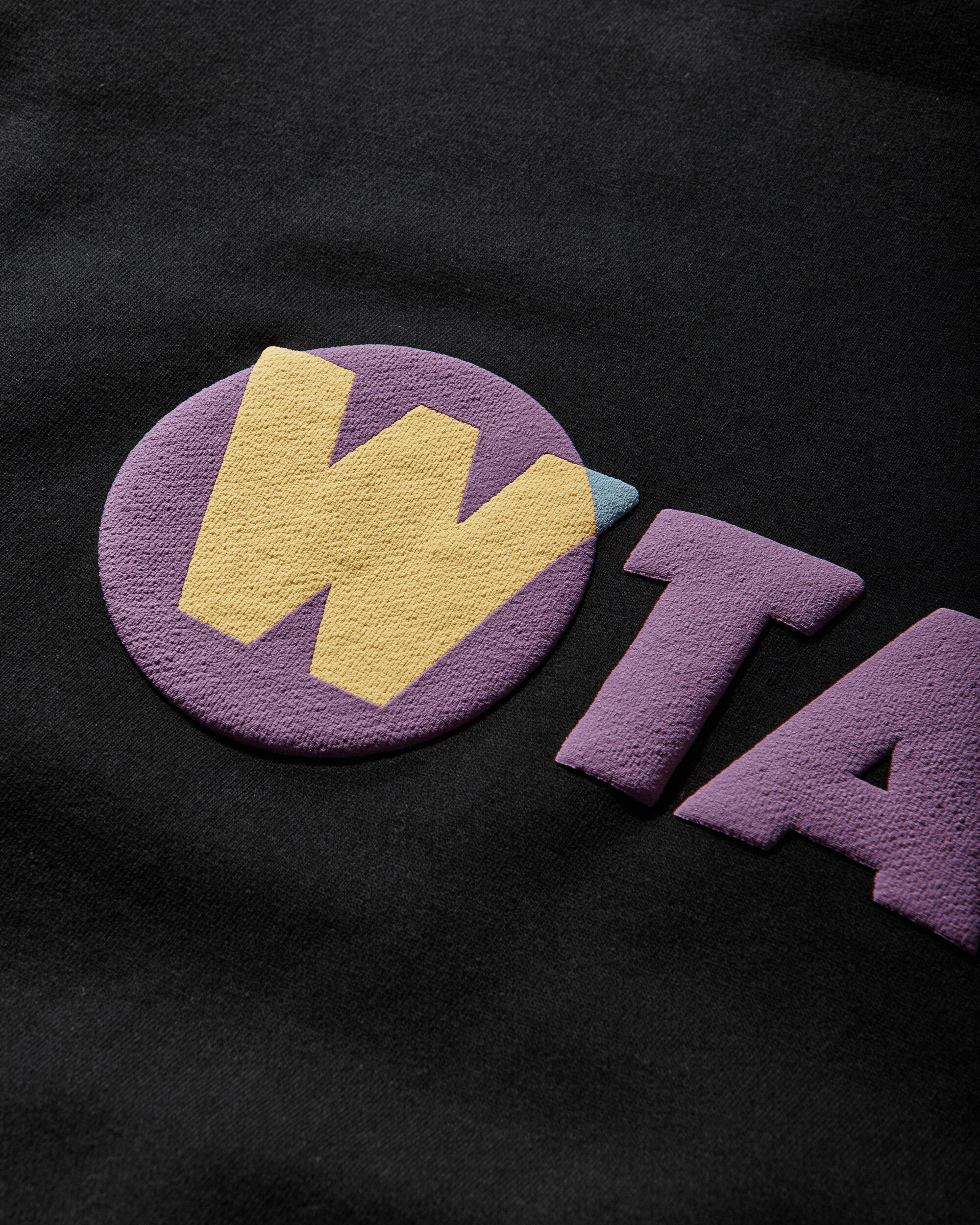 WTAPS Tnnl/Hoody/Cotton Black Sweatshirts Hoodies 252ATDT-HPM02S BLACK