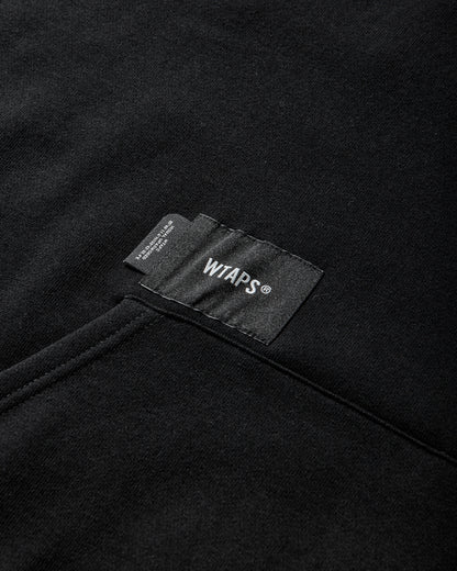 WTAPS Tnnl/Hoody/Cotton Black Sweatshirts Hoodies 252ATDT-HPM02S BLACK