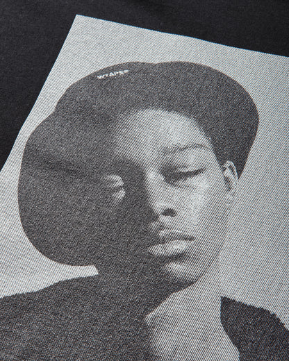 WTAPS 252Mv/Ls/Cotton Black T-Shirts Longsleeve 252ATDT-LTM01S BLACK