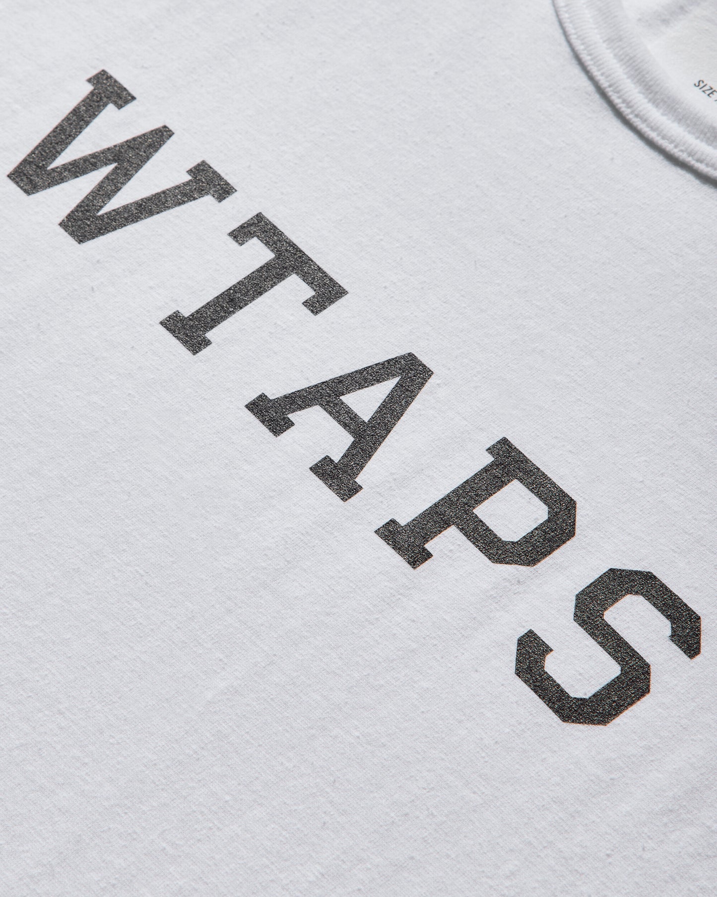 WTAPS Academy 01/Ss/Ctpl White T-Shirts Shortsleeve 251ATDT-CSM19 WHITE