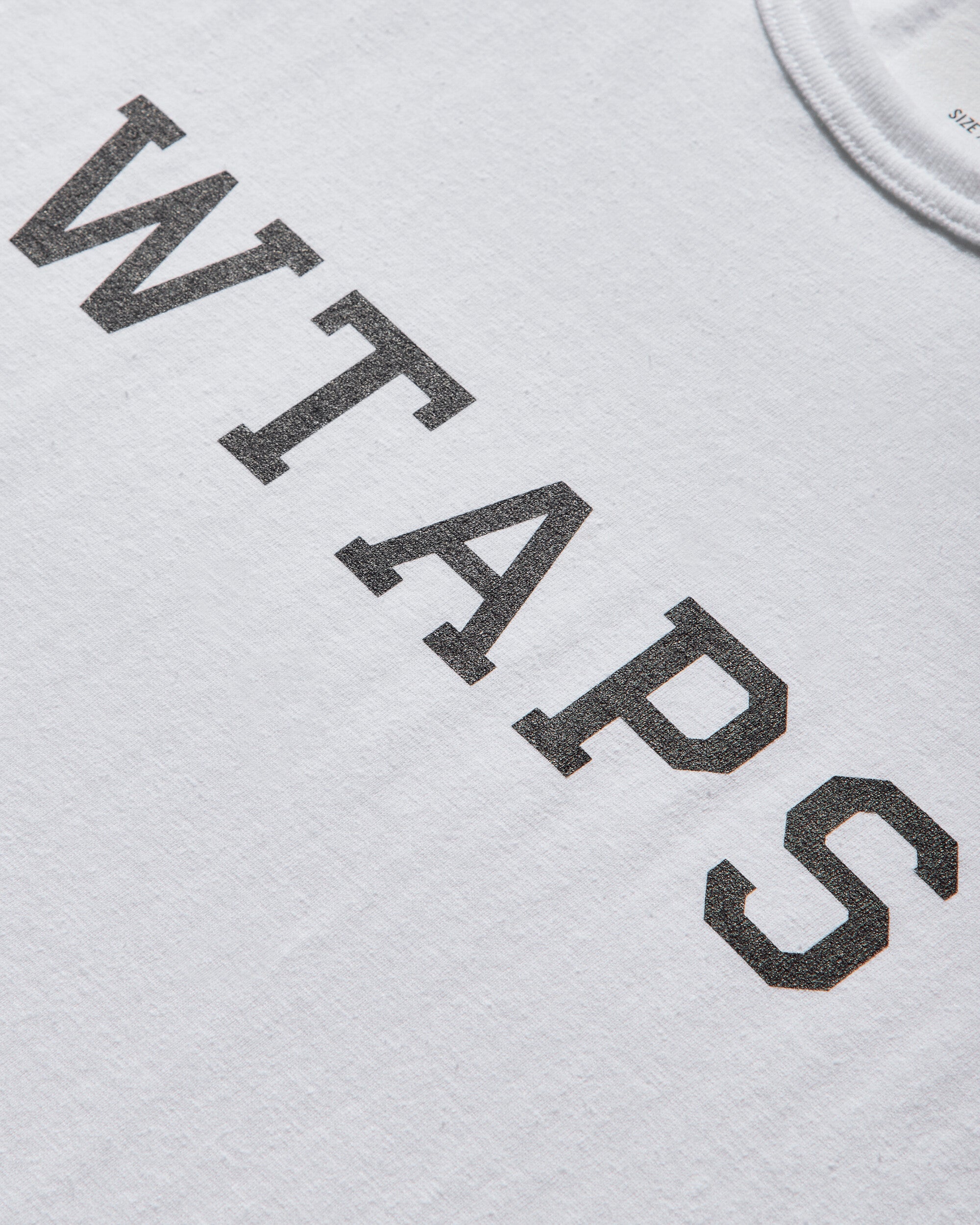 WTAPS Academy 01/Ss/Ctpl White T-Shirts Shortsleeve 251ATDT-CSM19 WHITE