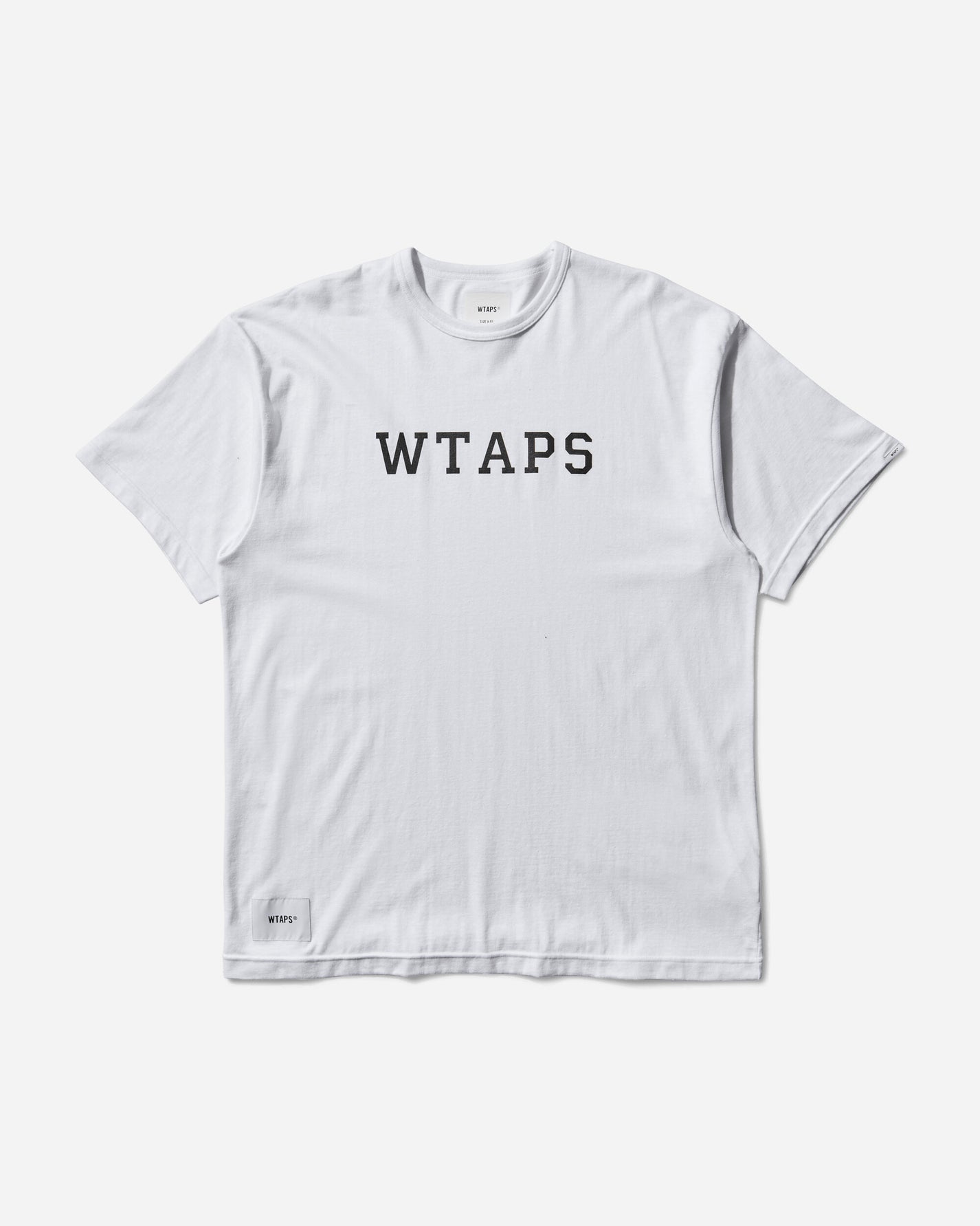 WTAPS Academy 01/Ss/Ctpl White T-Shirts Shortsleeve 251ATDT-CSM19 WHITE